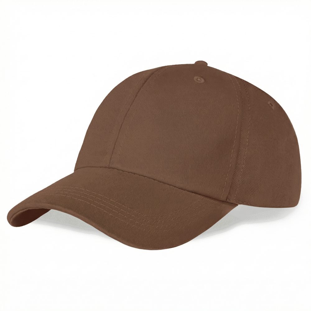 Premium Unstructured Dad Cap in Brown