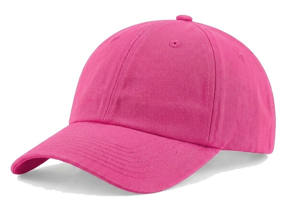 Premium Medium Profile Dad Cap in Hot Pink
