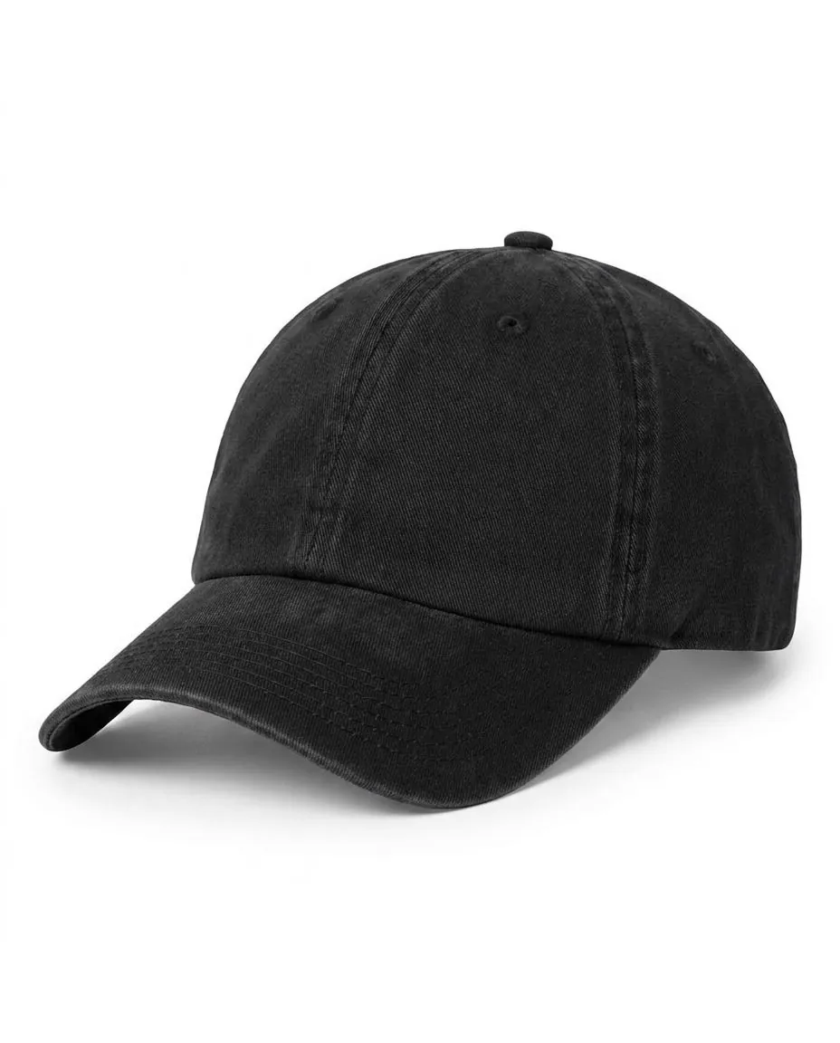 Classic Washed Cap in Black