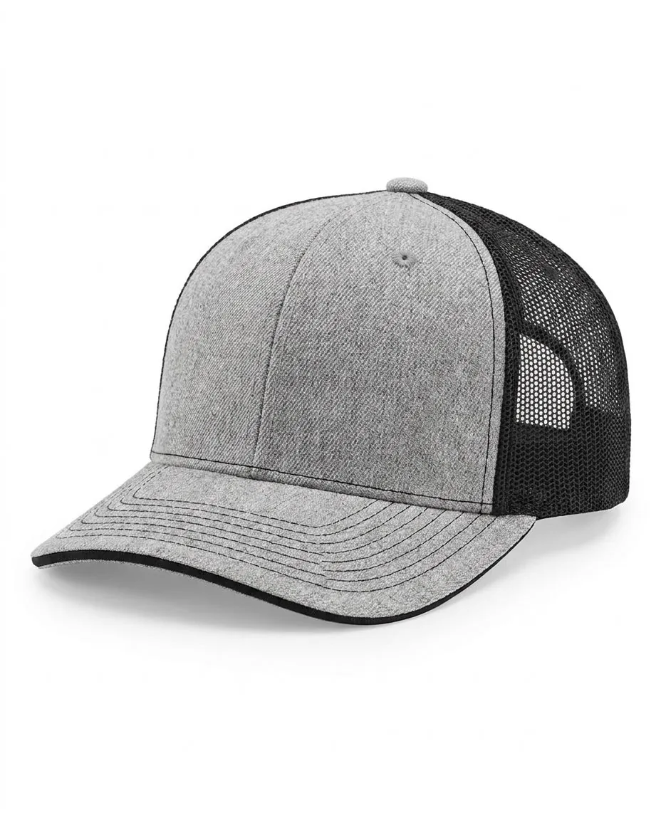 Sandwich Trucker in Heather Gray / Black