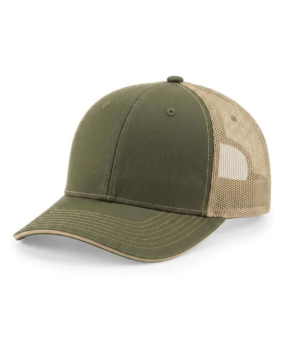Sandwich Trucker in Olive / Khaki