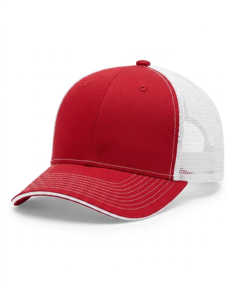 Sandwich Trucker in Red / White