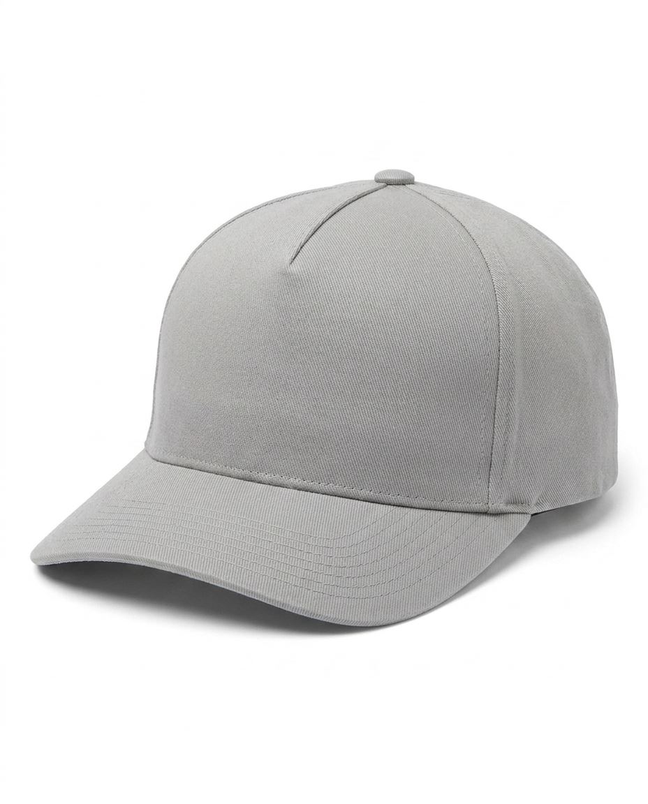 5-Panel Heavy Structure Cap in Light Gray
