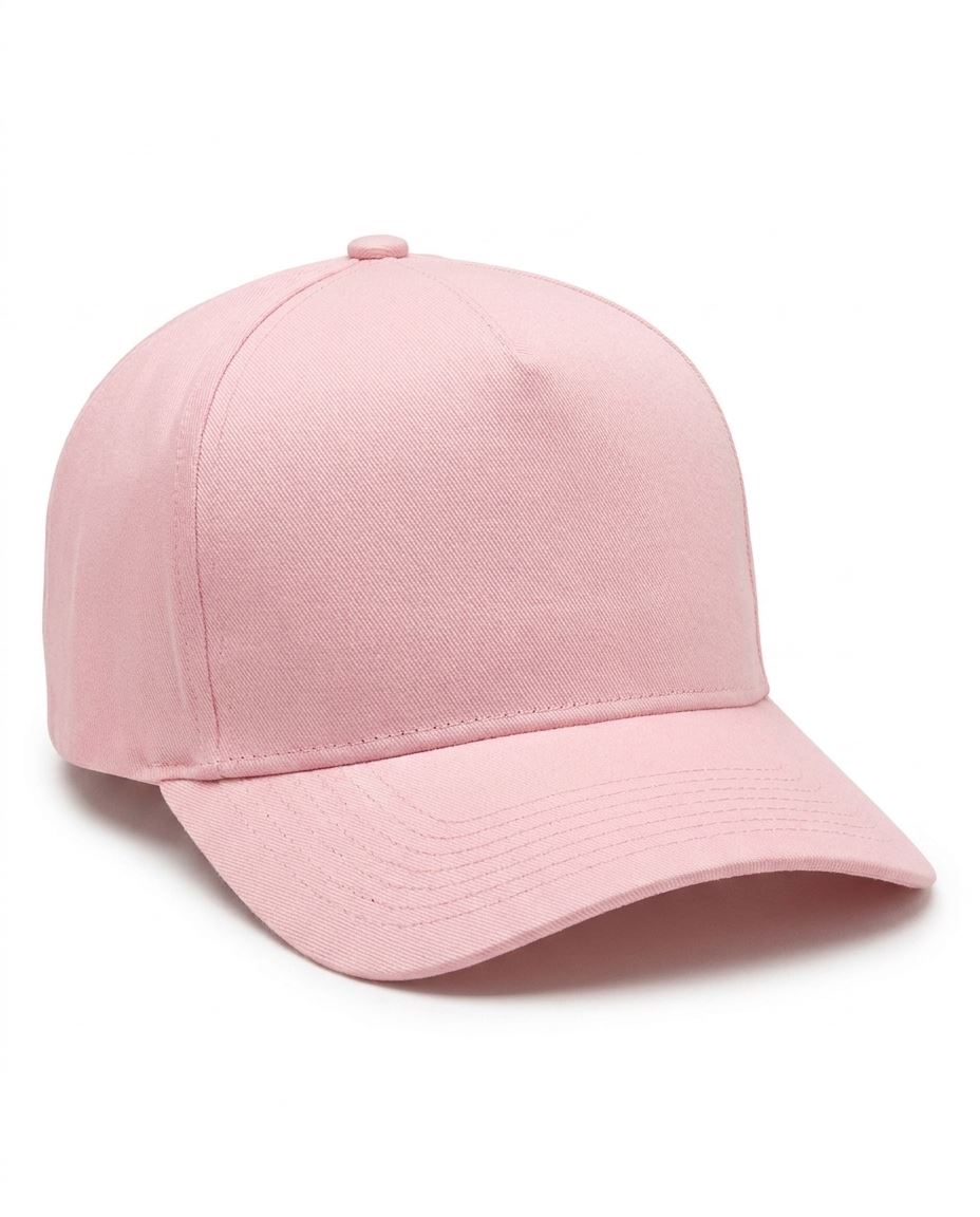 5-Panel Heavy Structure Cap in Pink