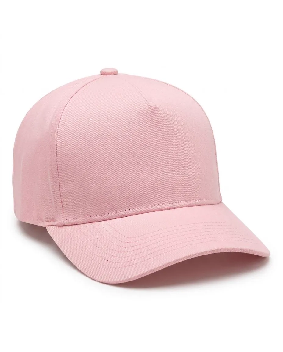 5-Panel Heavy Structure Cap in Pink