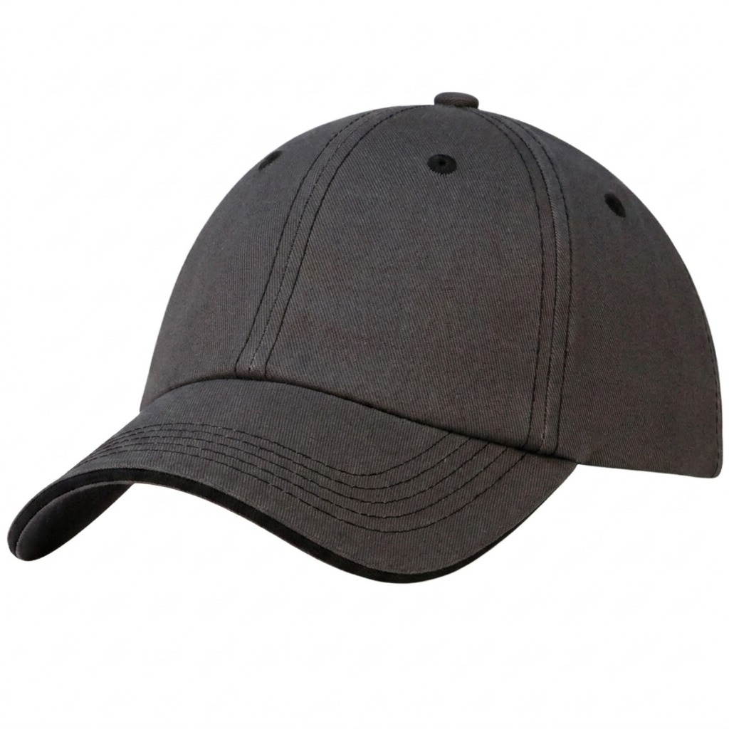 Contrast 1/2 Sandwich in Charcoal / Black