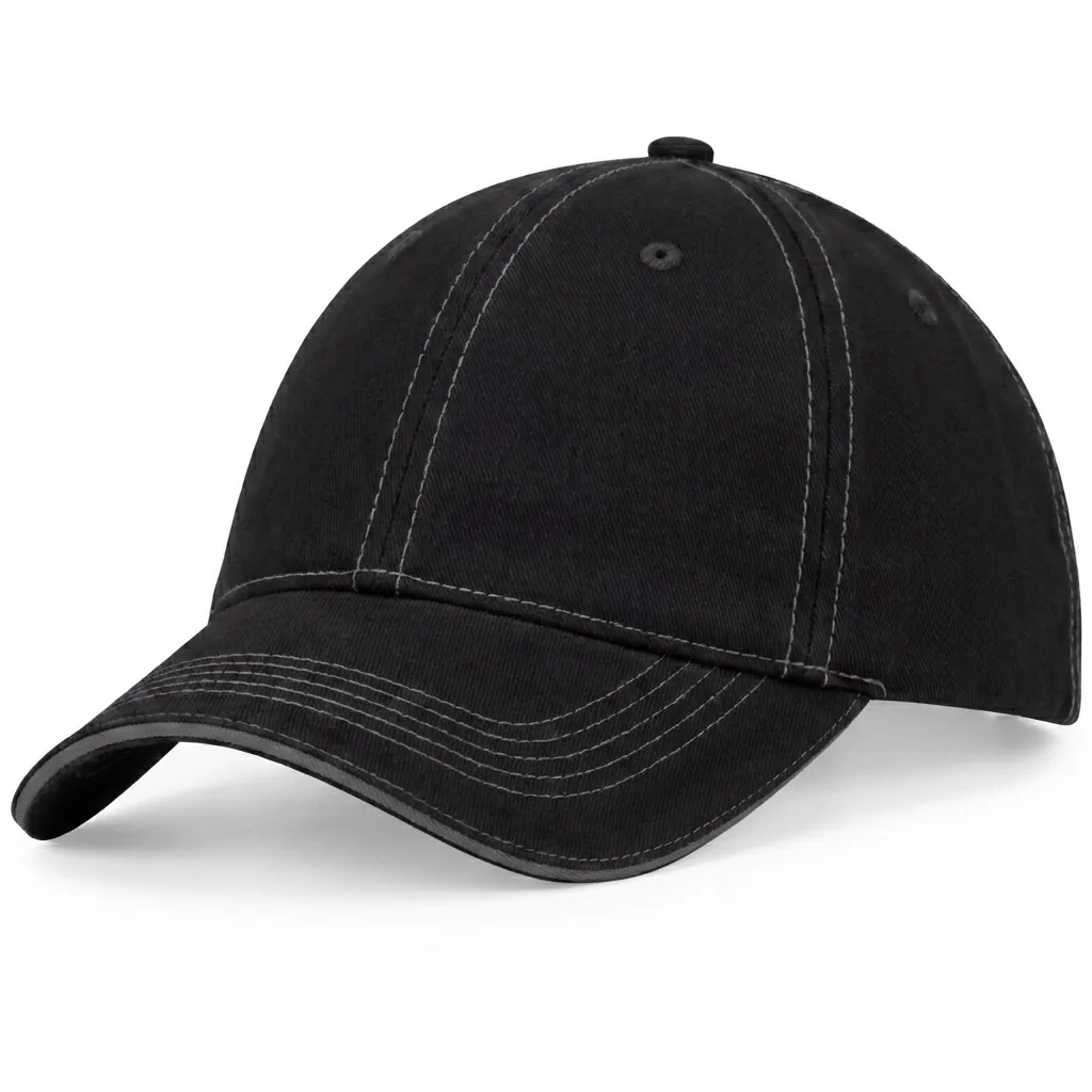 Sandwich w/Contrast in Black / Charcoal
