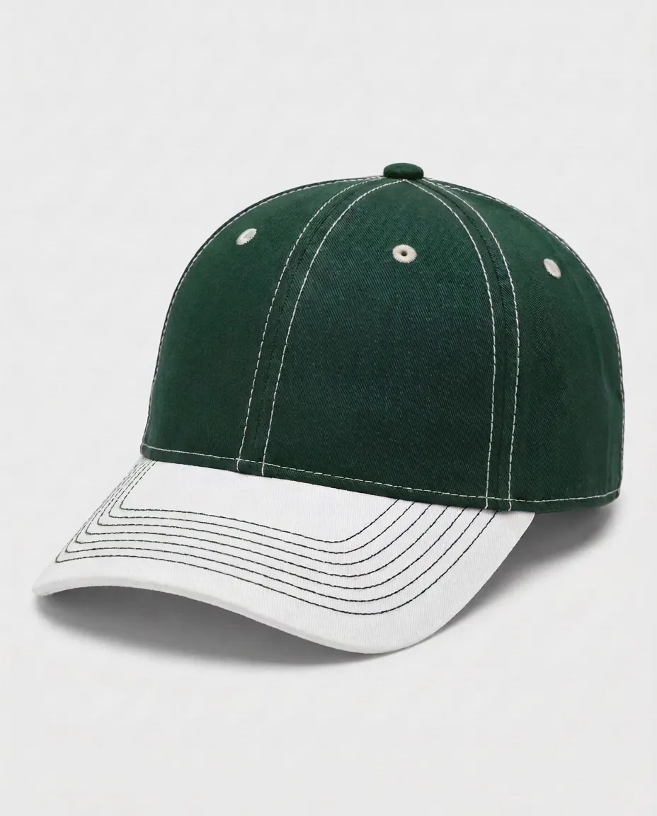 Two Tone in Dark Green