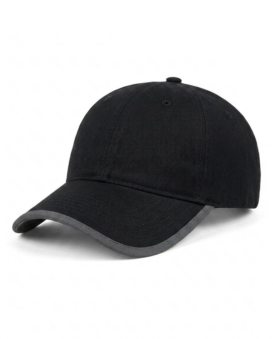 Trim Cap in Black / Charcoal