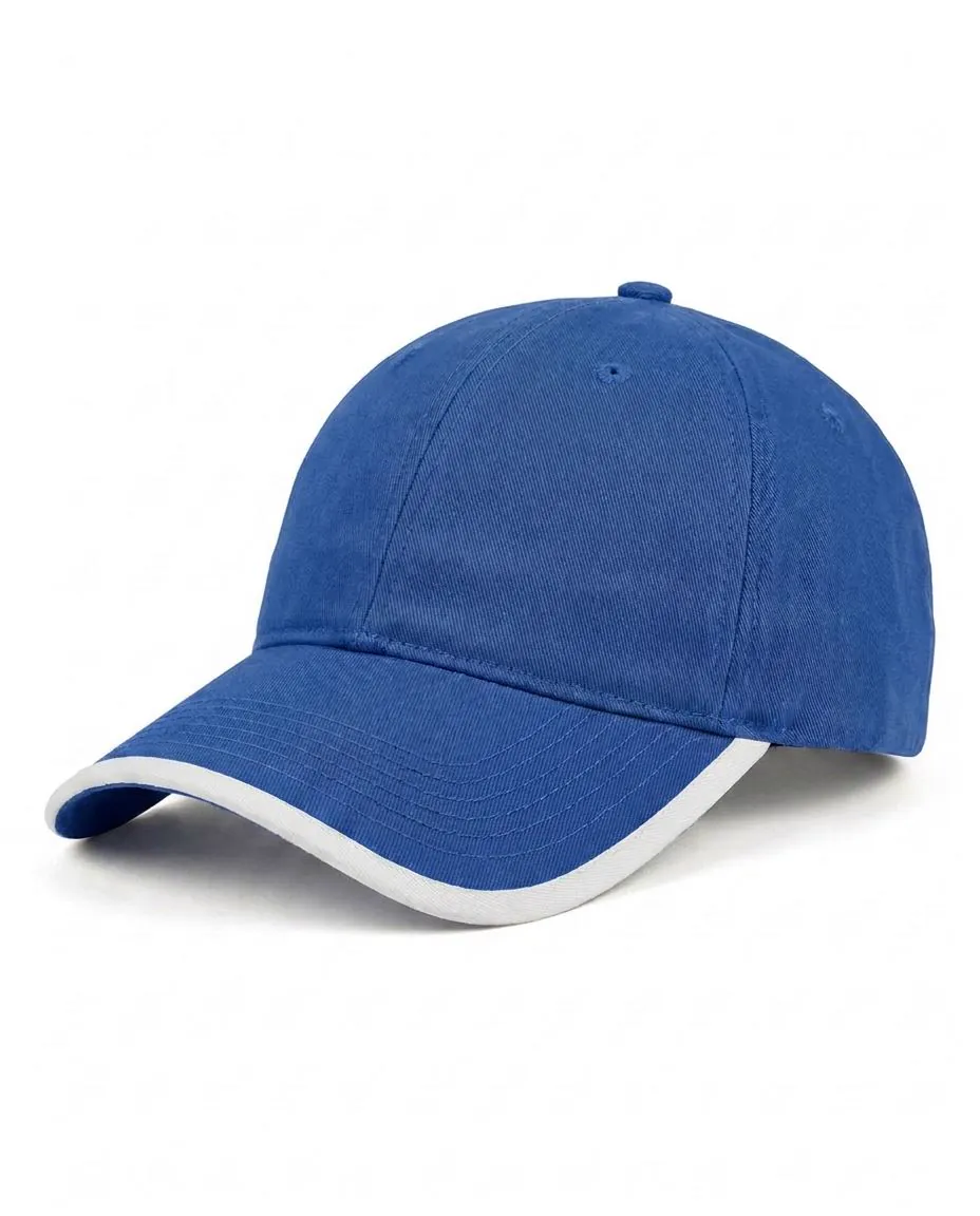 Trim Cap in Royal / White