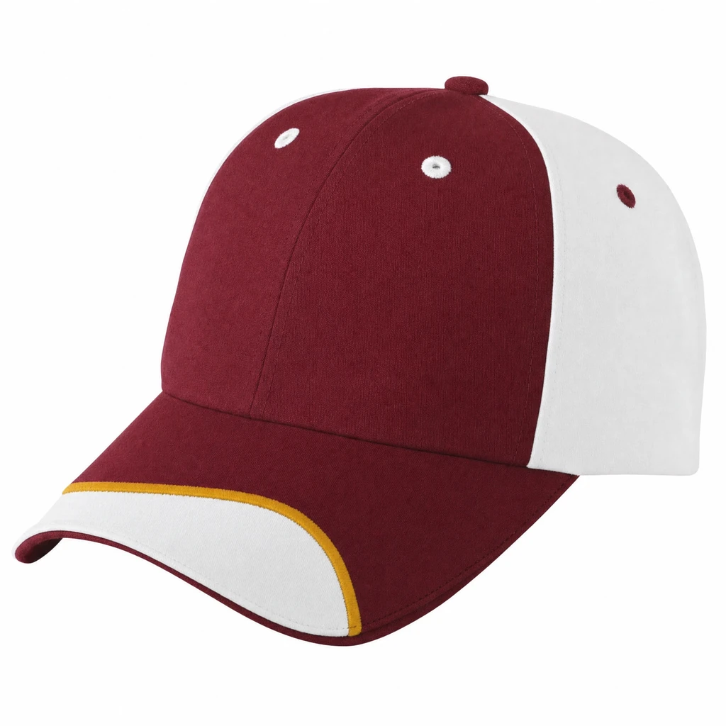 The Jet in Maroon / White / Mustard