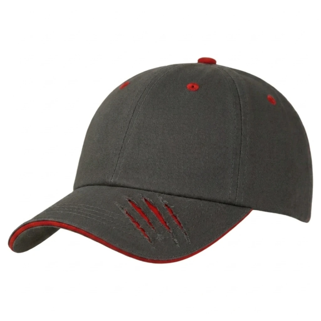 The Claw in Charcoal / Red