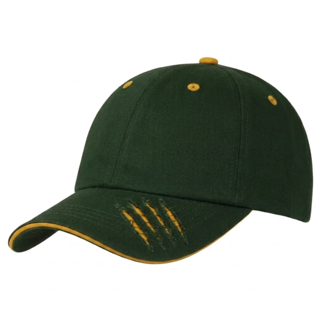 The Claw in Dark Green / Mustard