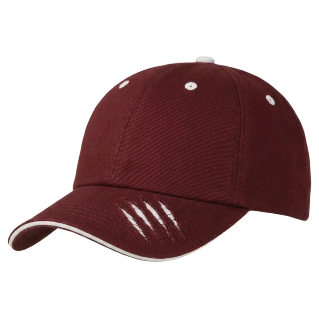 The Claw in Maroon / White