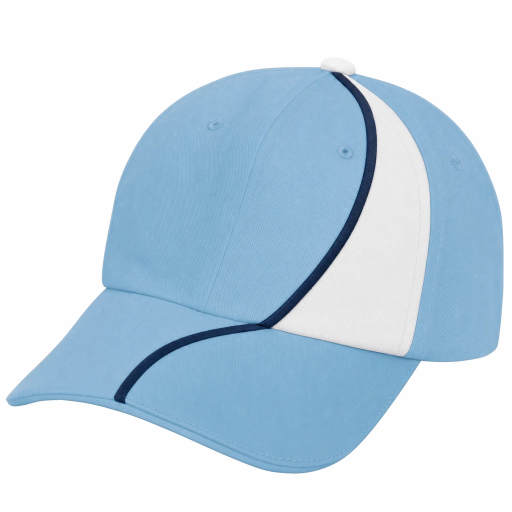 The Wake Cap in Carolina Blue / White / Navy