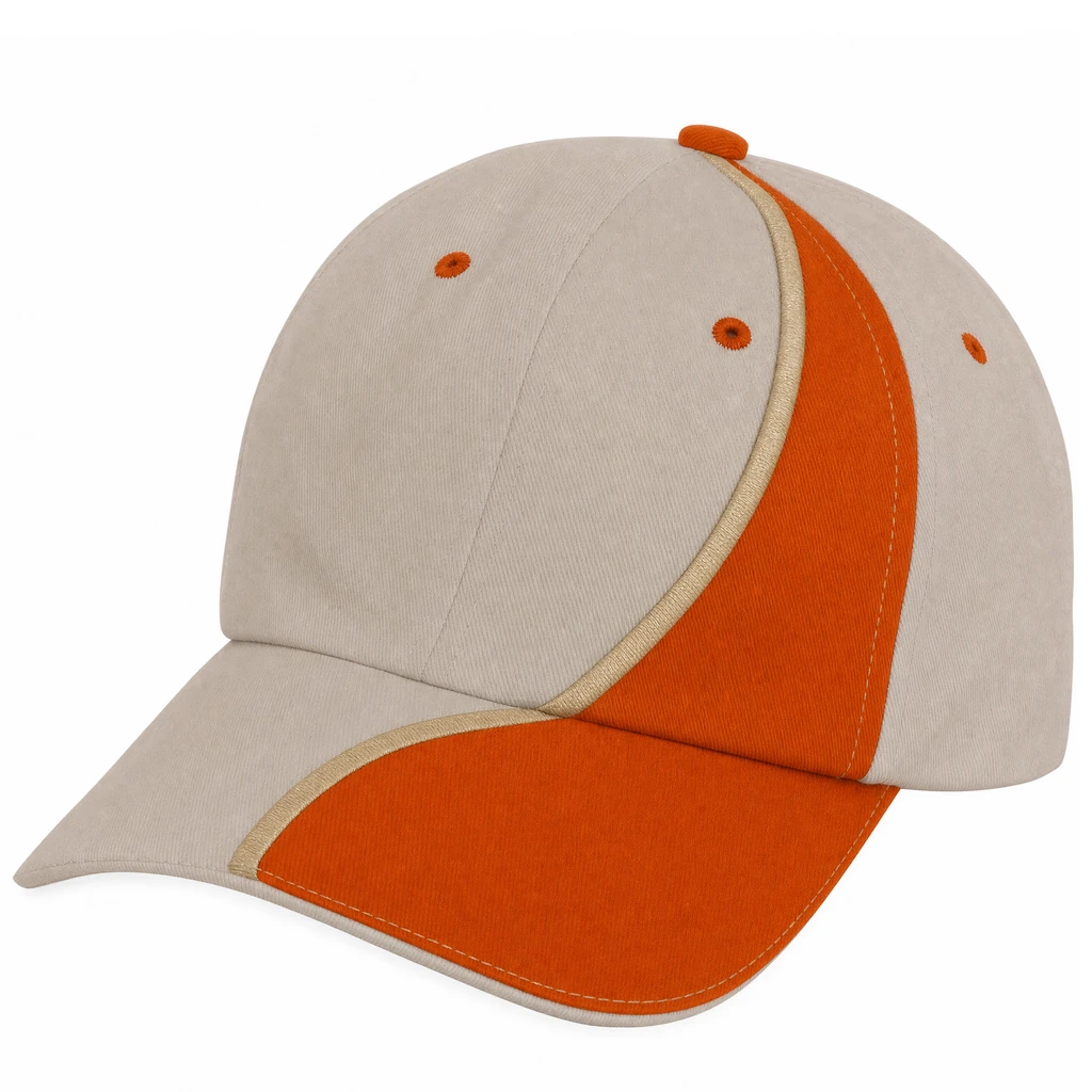 The Wake Cap in Stone / Burnt Orange / Khaki
