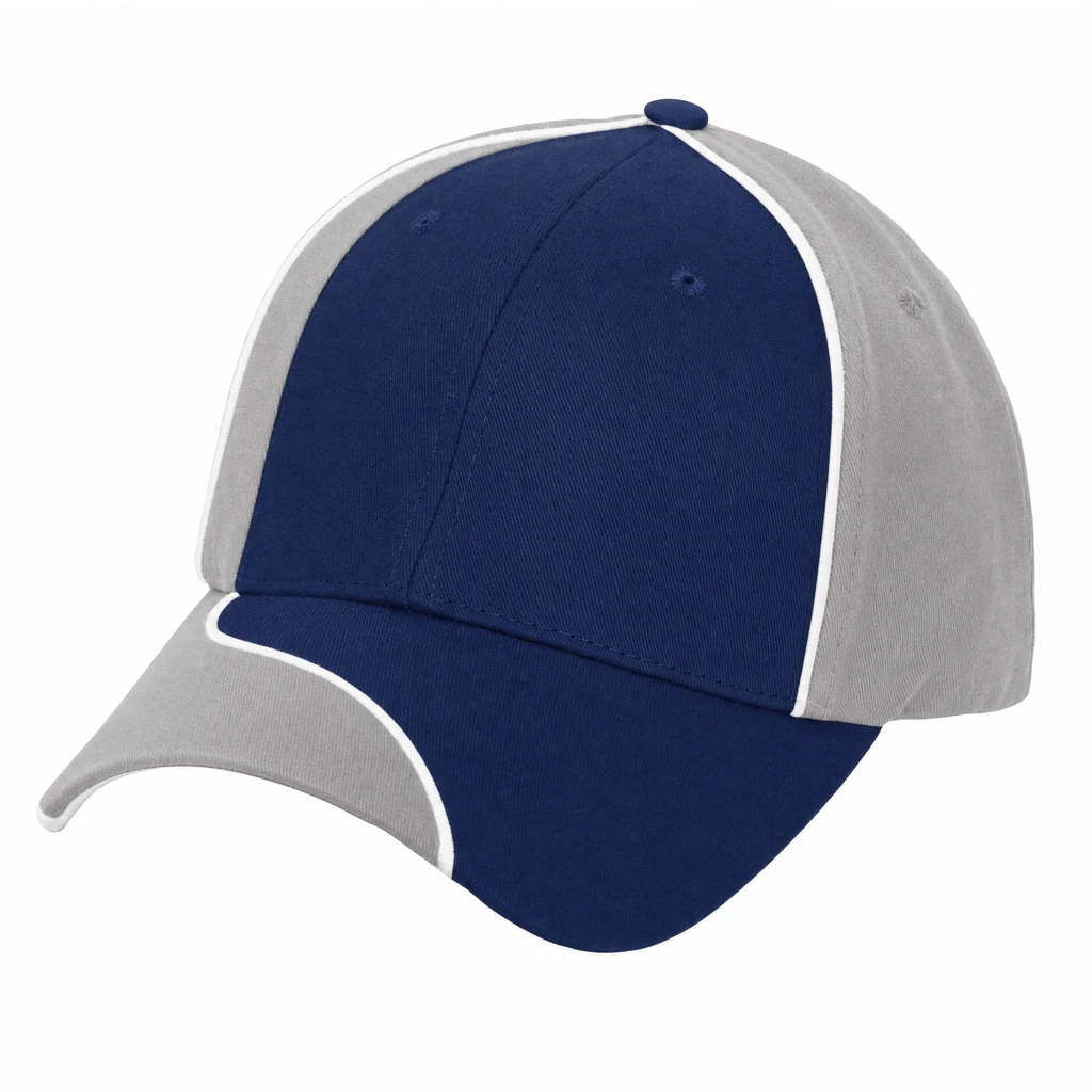 The Side Street Cap in Navy / Light Gray / White