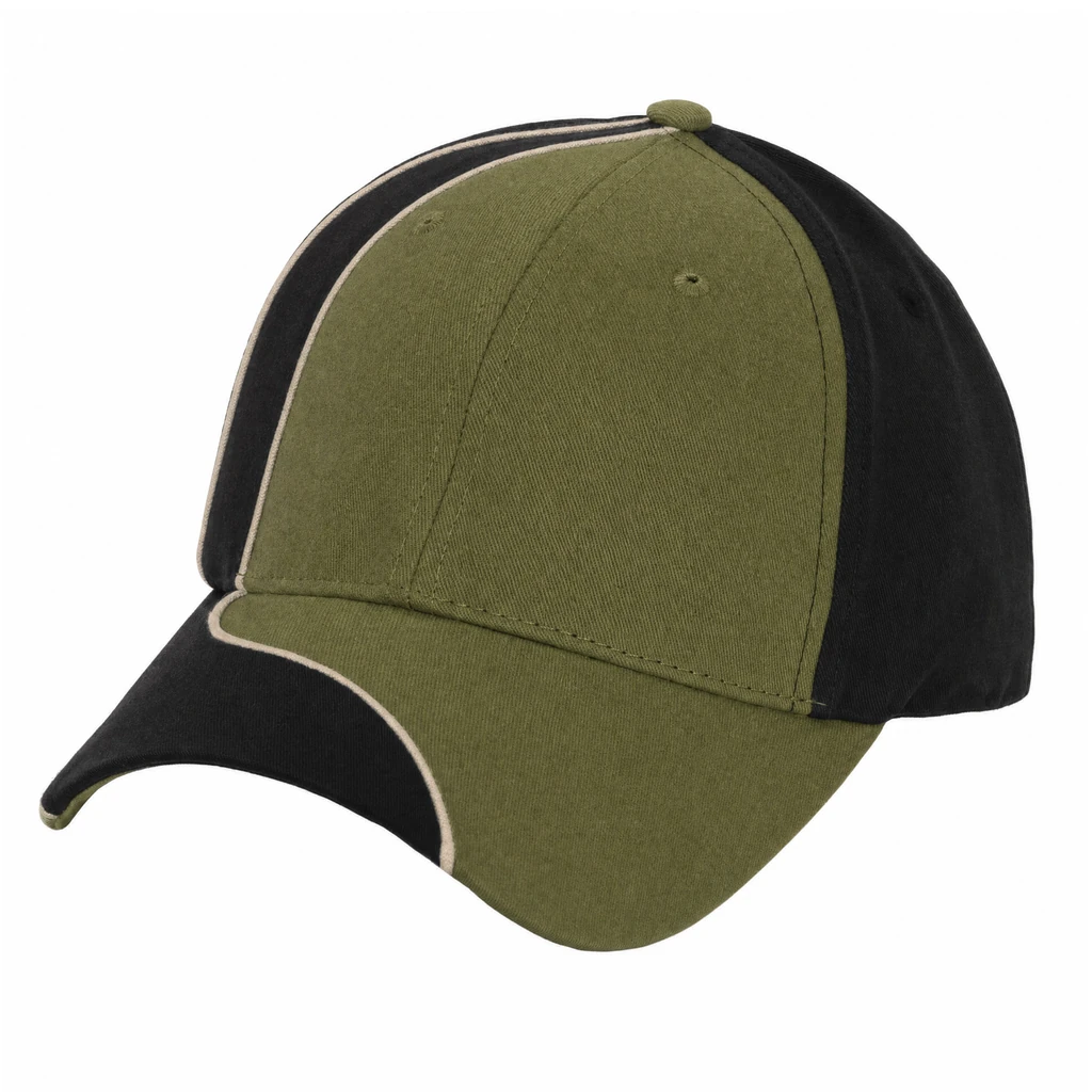 The Side Street Cap in Olive / Black / Stone