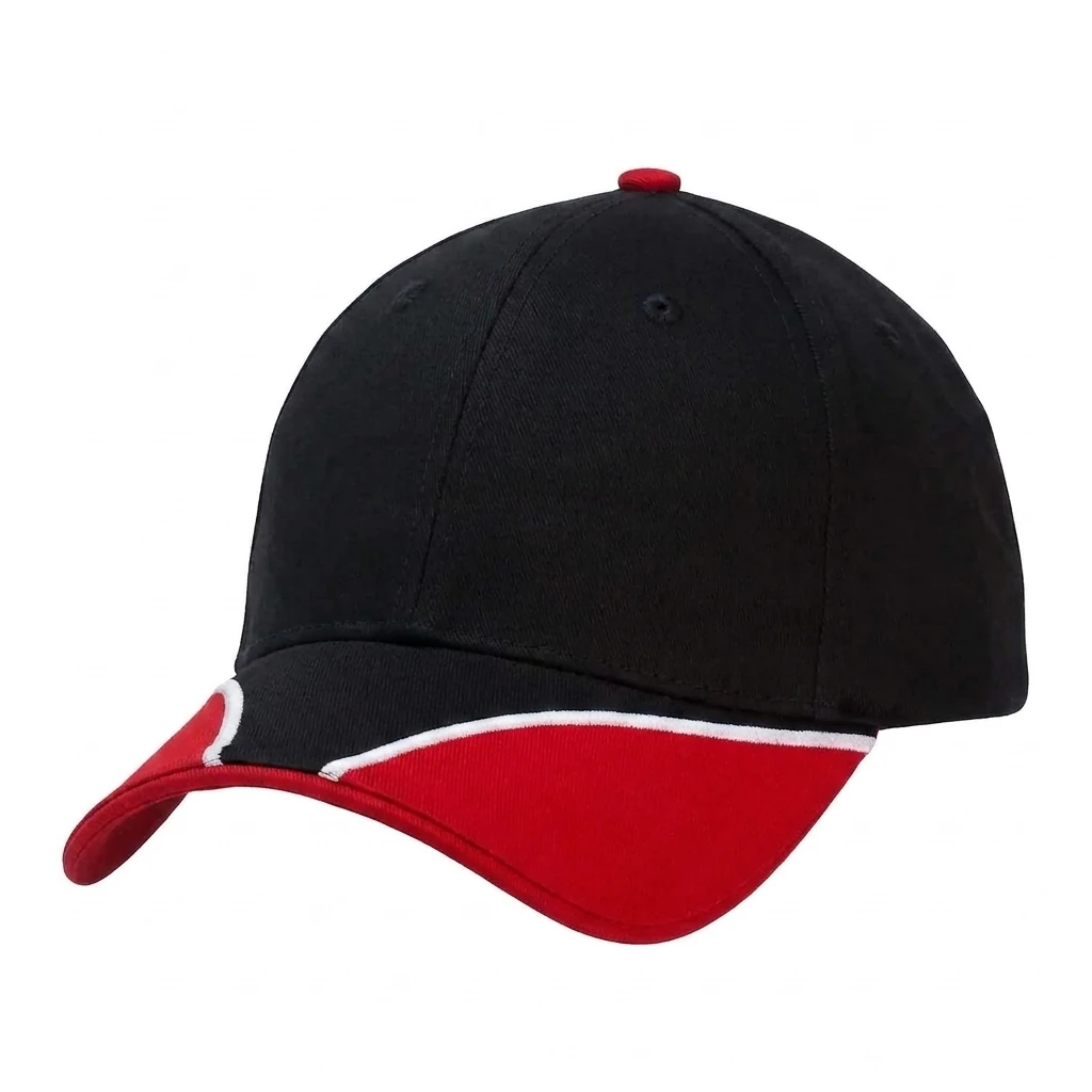 The Passage Way Cap in Black / Red / White