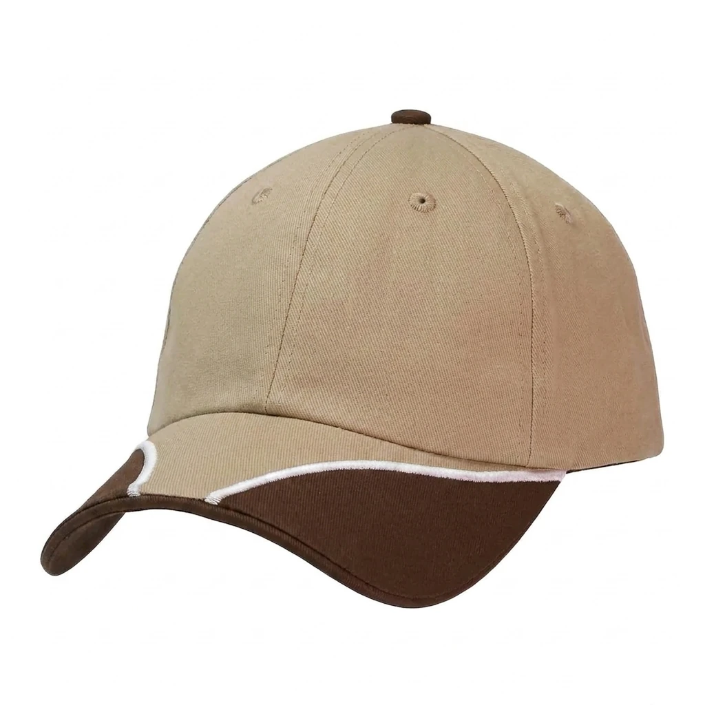 The Passage Way Cap in Khaki / Brown / White