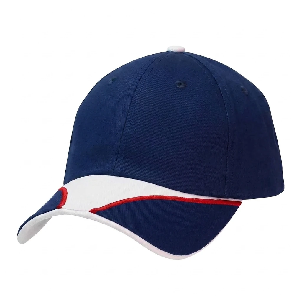 The Passage Way Cap in Navy / White / Red