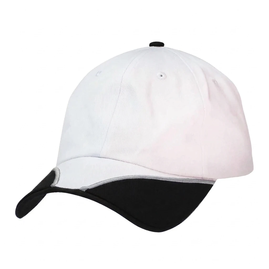 The Passage Way Cap in White / Black / Light Gray