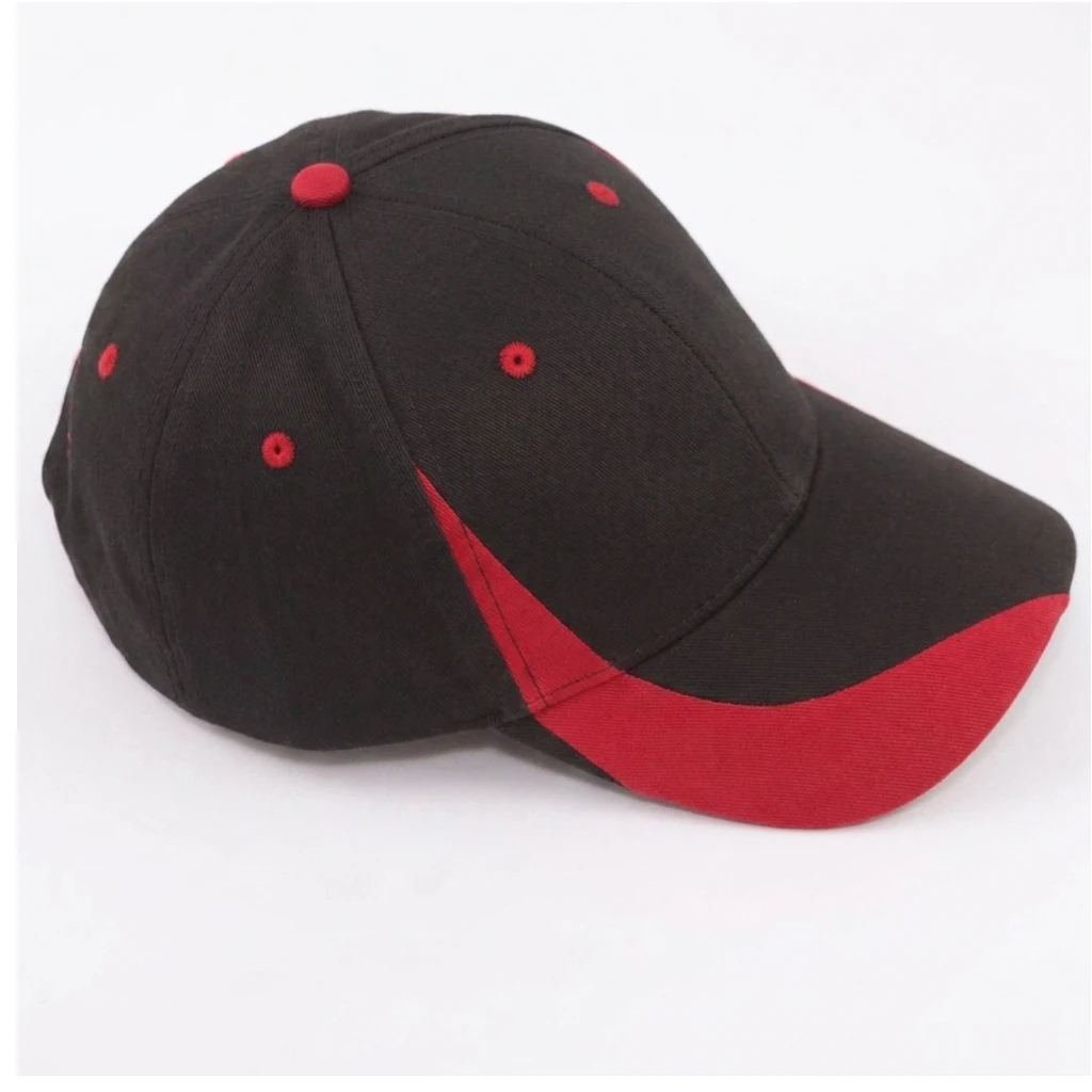The Moto Cap in Black / Red