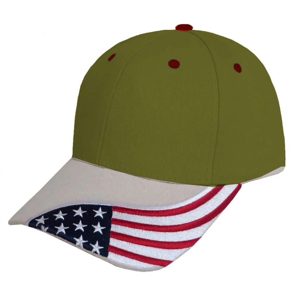The Brave in Olive / Red