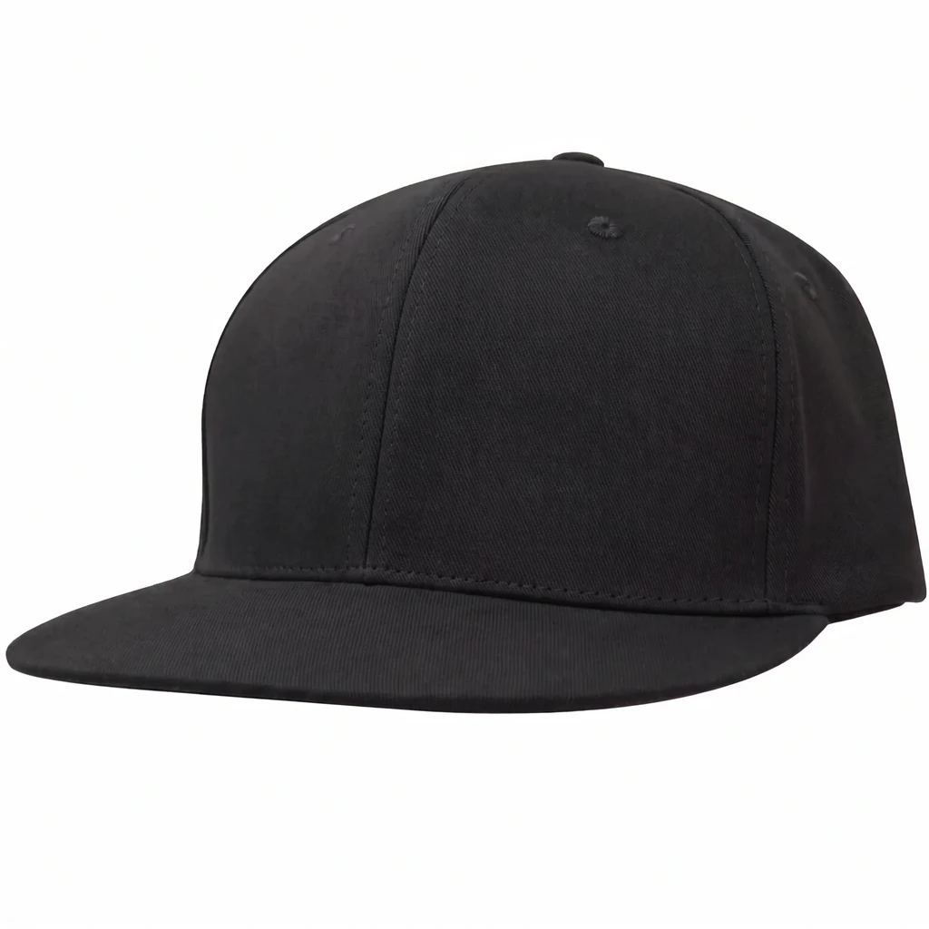 Classic Flat Bill in Black