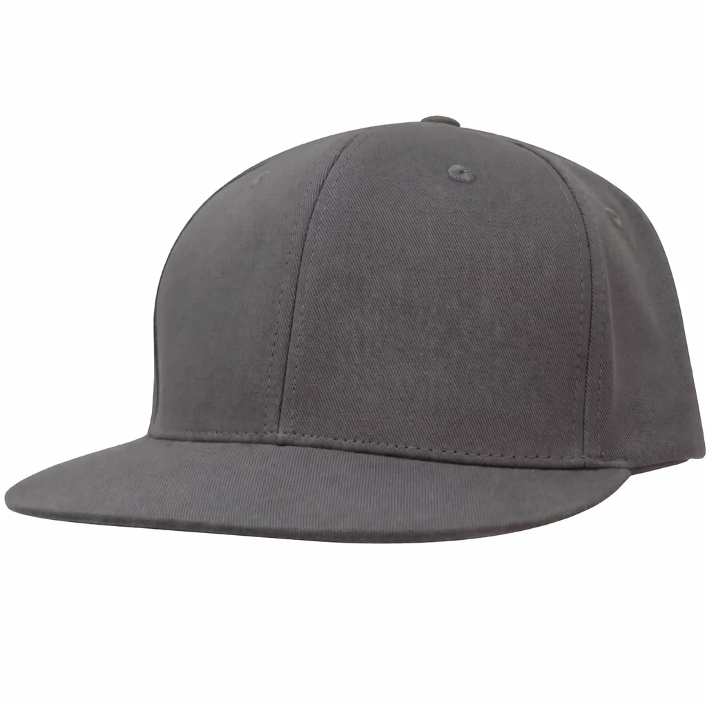 Classic Flat Bill in Charcoal