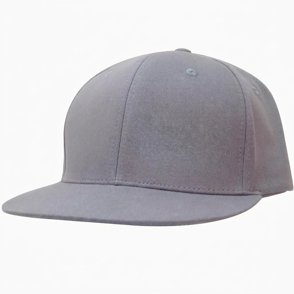 Classic Flat Bill in Light Gray