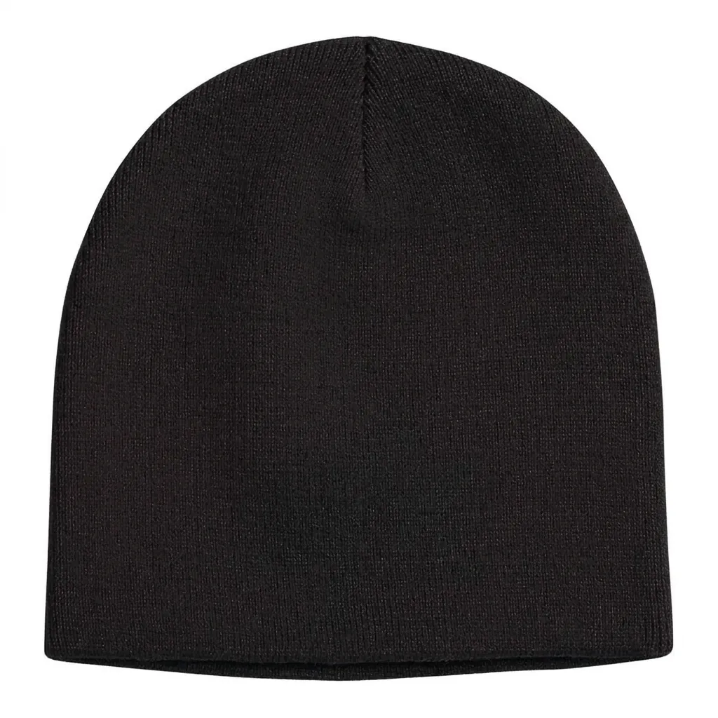 Classic Knit Beanie in Black