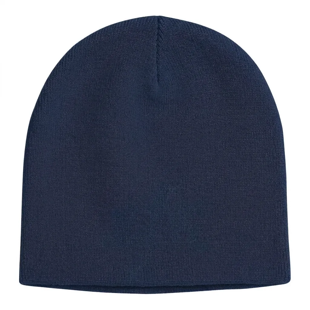 Classic Knit Beanie in Navy