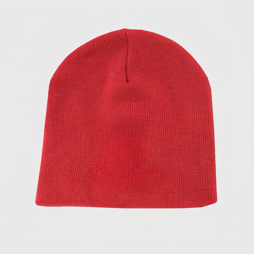 Classic Cuff Beanie in Red