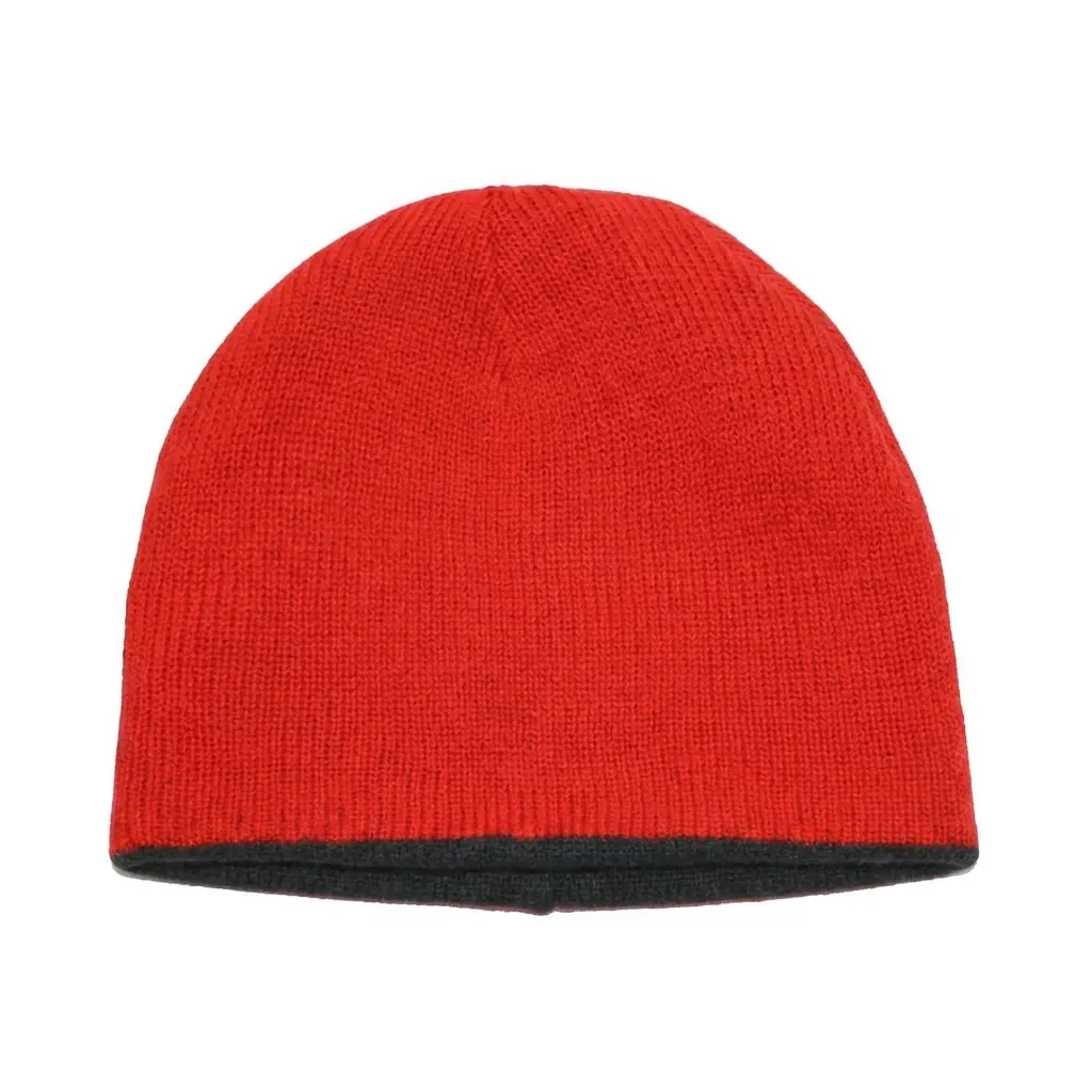 Reversible Beanie in Red