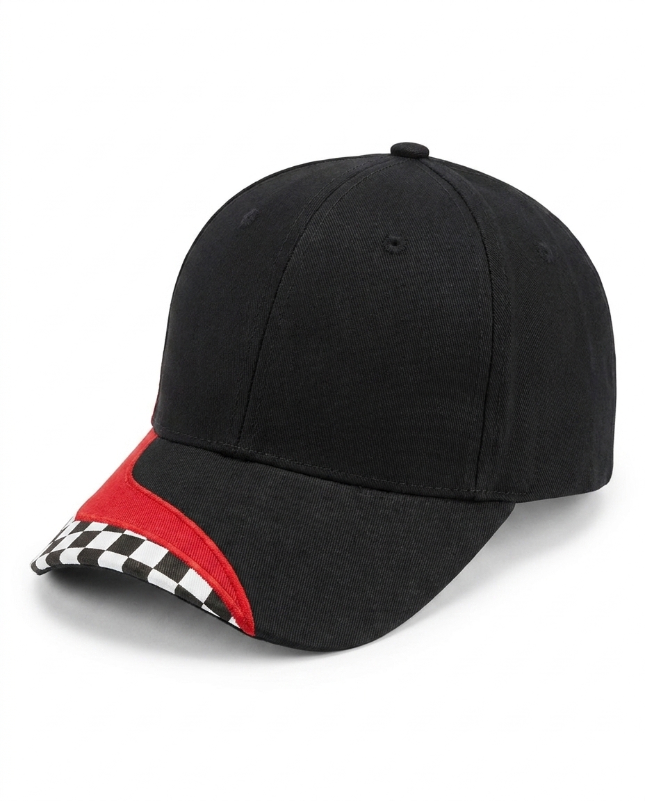Style 6048 Checkered Splash wholesale custom cap