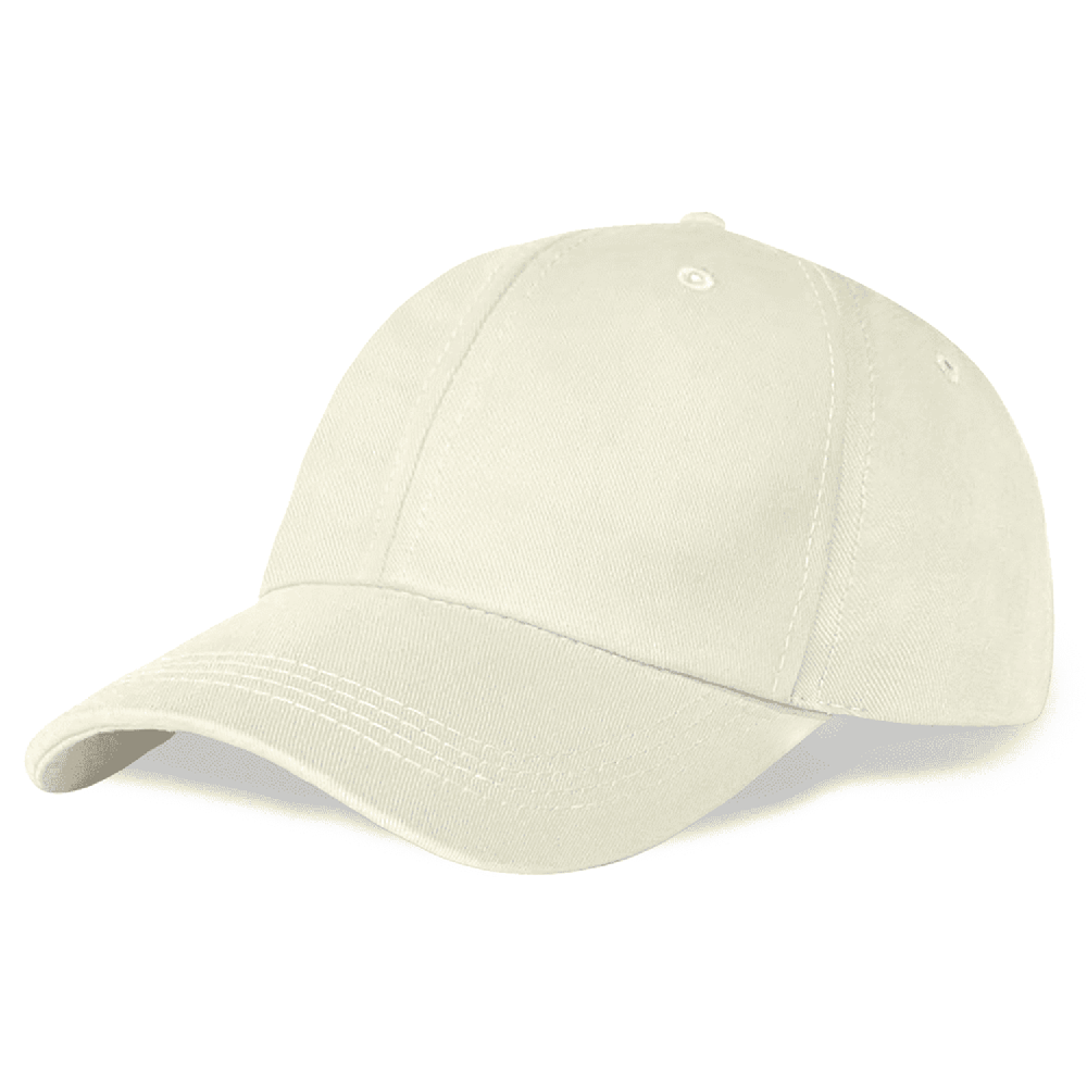 Premium Unstructured Dad Cap in Cream