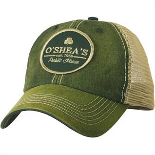 Style 2730 Hand Washed Vintage Trucker Round Patch