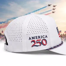 Side panel embroidered America 250