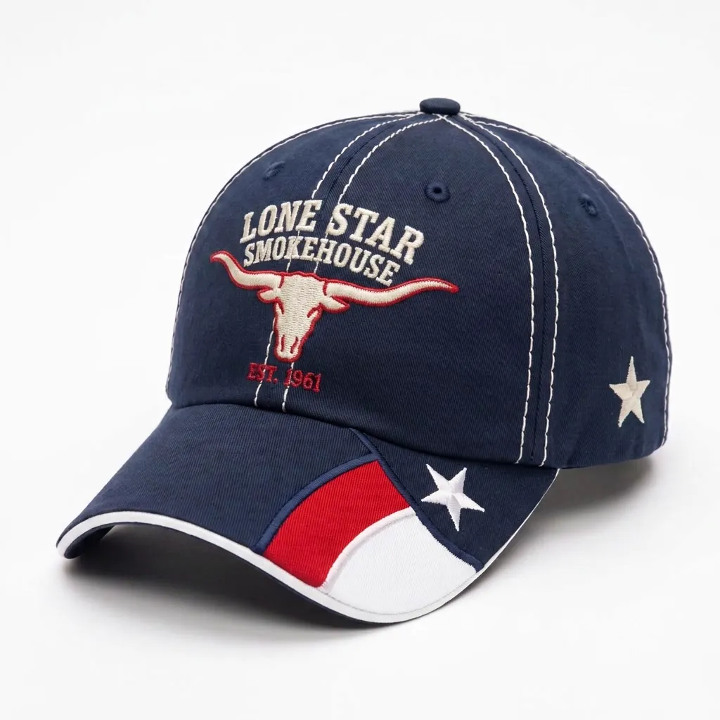 Style 5076 The Texan Cap wholesale custom cap