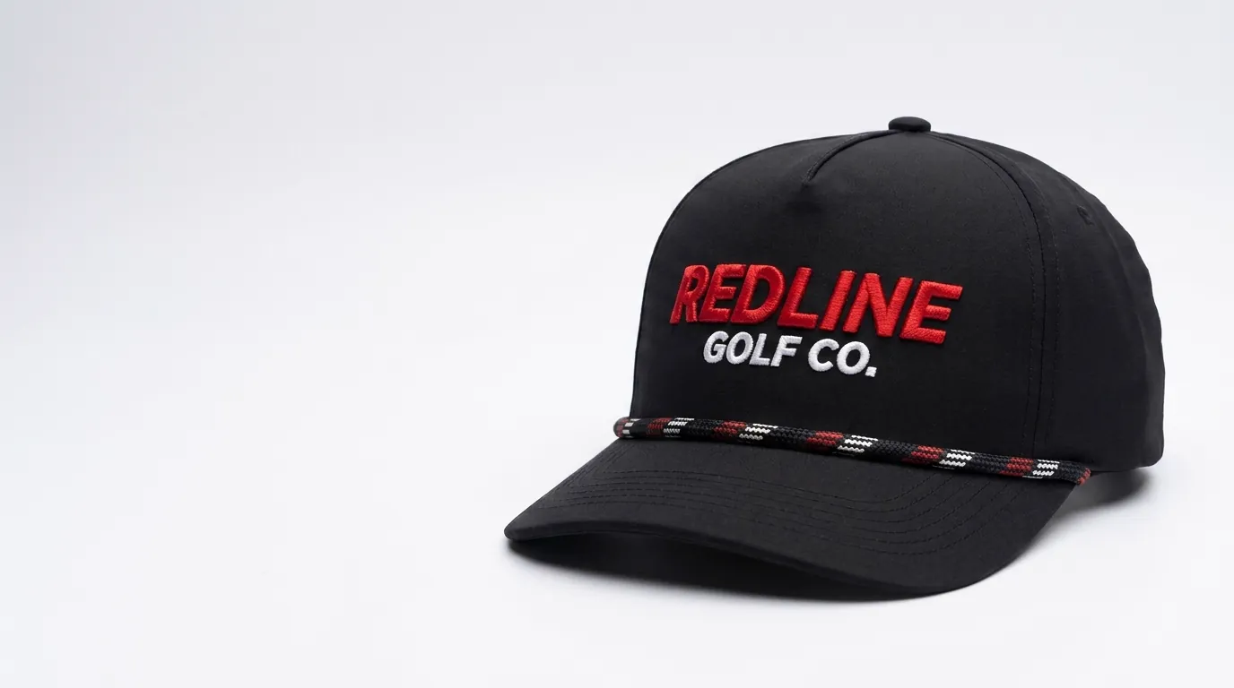 Braided rope on a custom cap